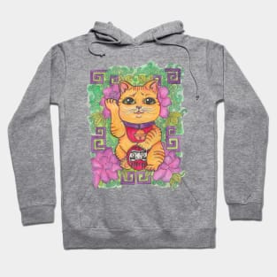 Lucky Cat Hoodie